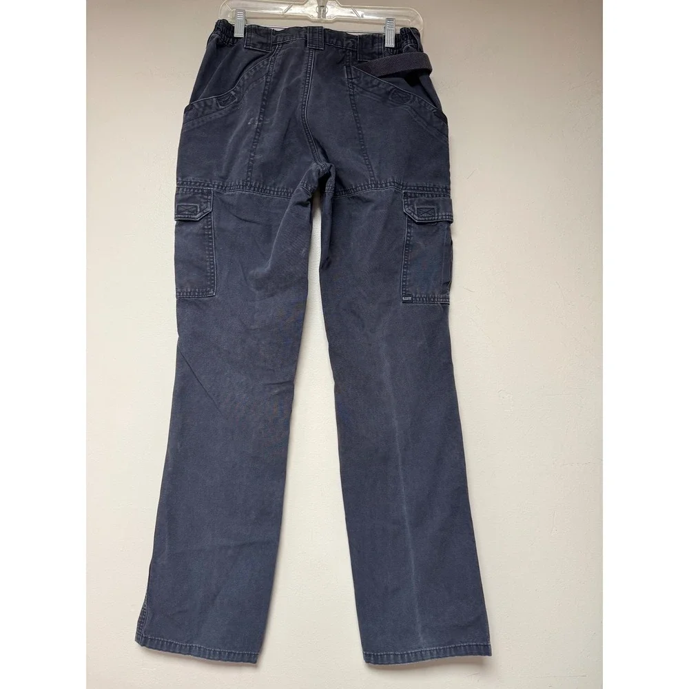 5.11 Tactical Series Cargo Pants Womens Size 6 Long‎ Dark Gray Cotton